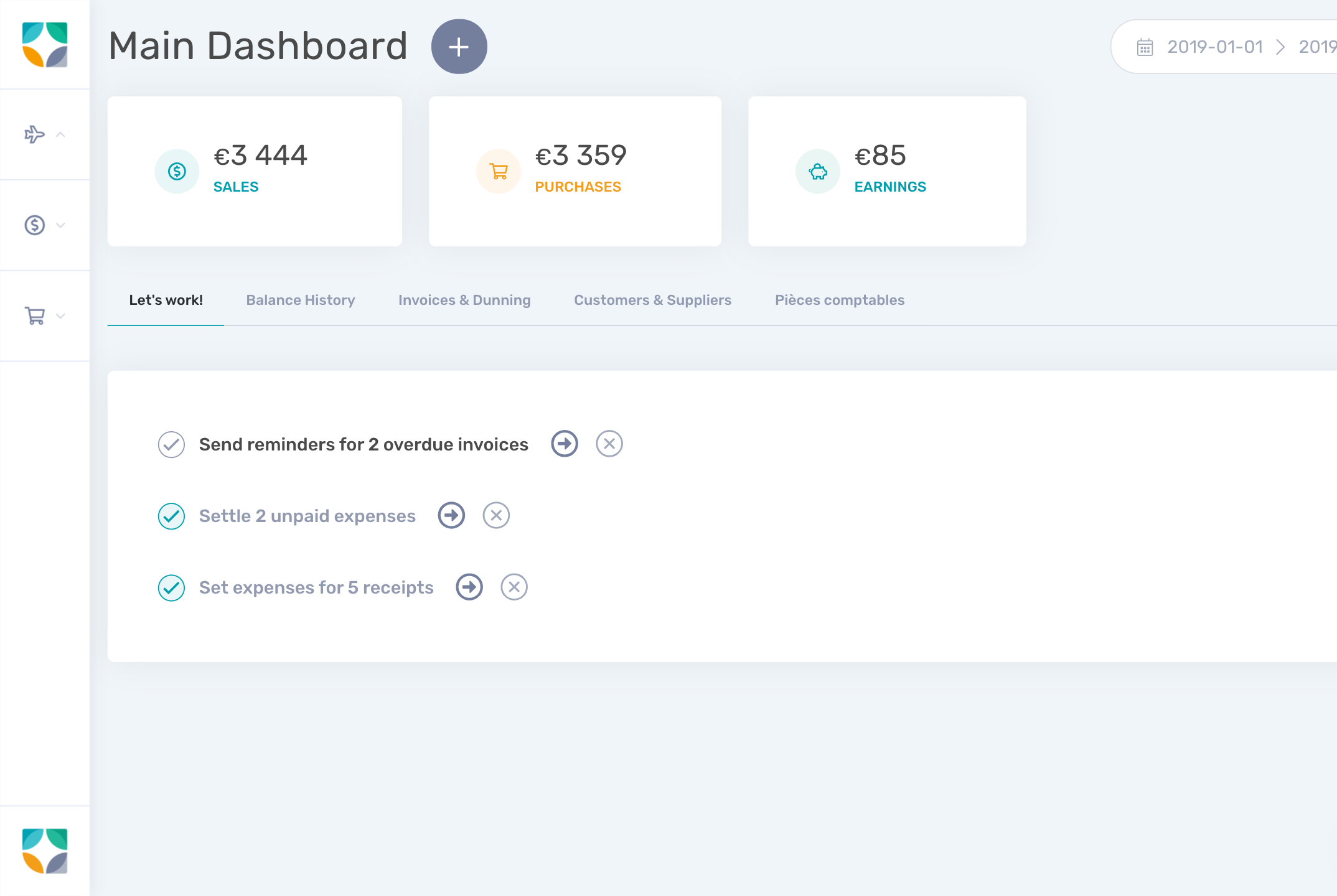 Unpaid invoices management with silex